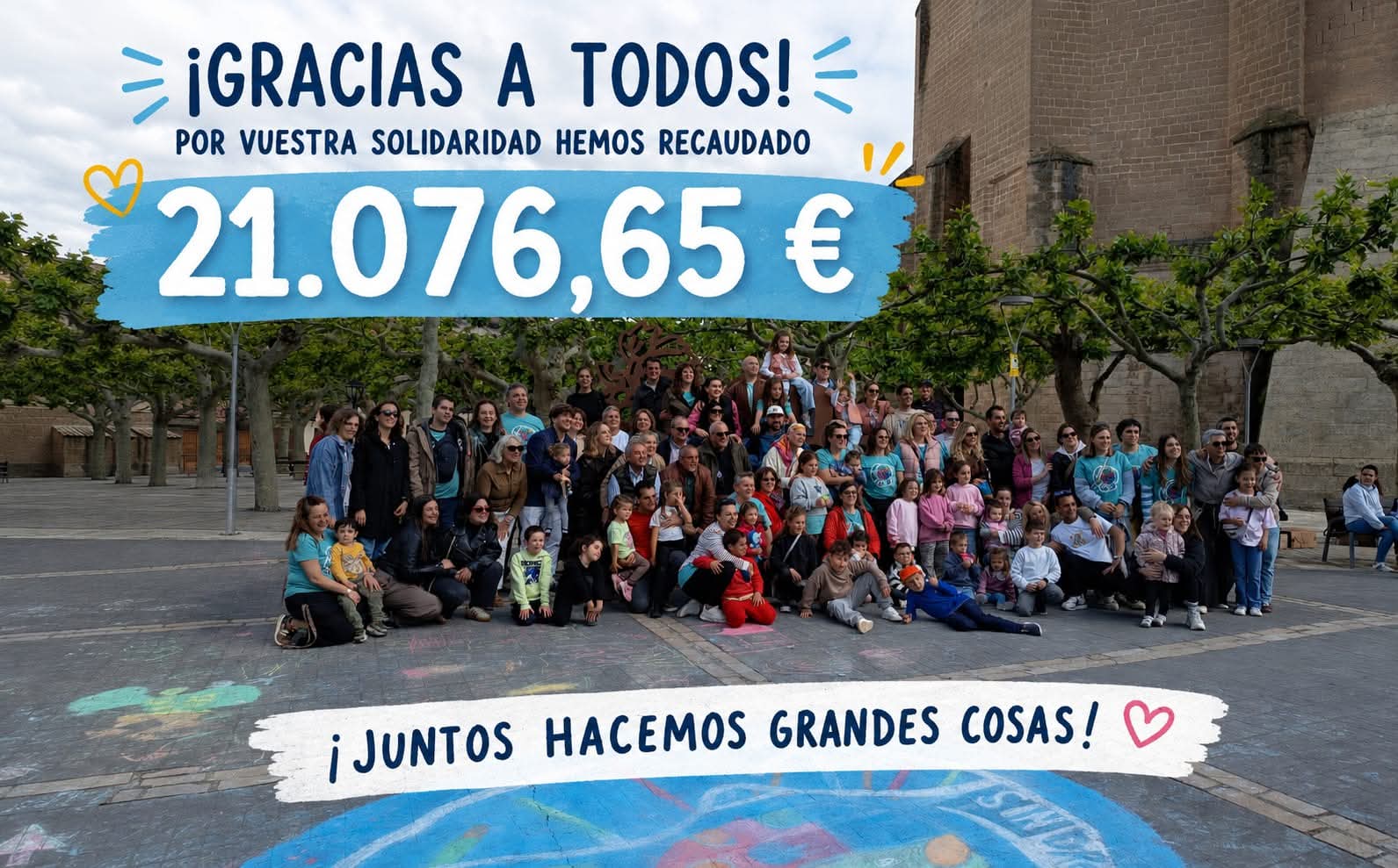 Día Solidario Fuenmayor · SINCRONIZADOS16P · 21.076,65 € recaudados